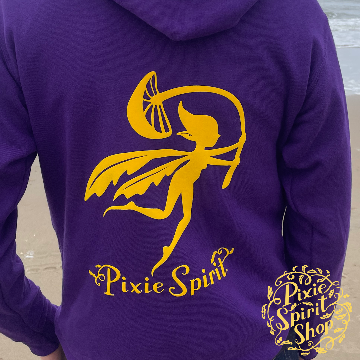 Heren Hoodie - Vliegende Pixie
