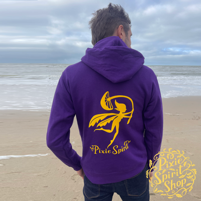 Heren Hoodie -  Vliegende Pixie