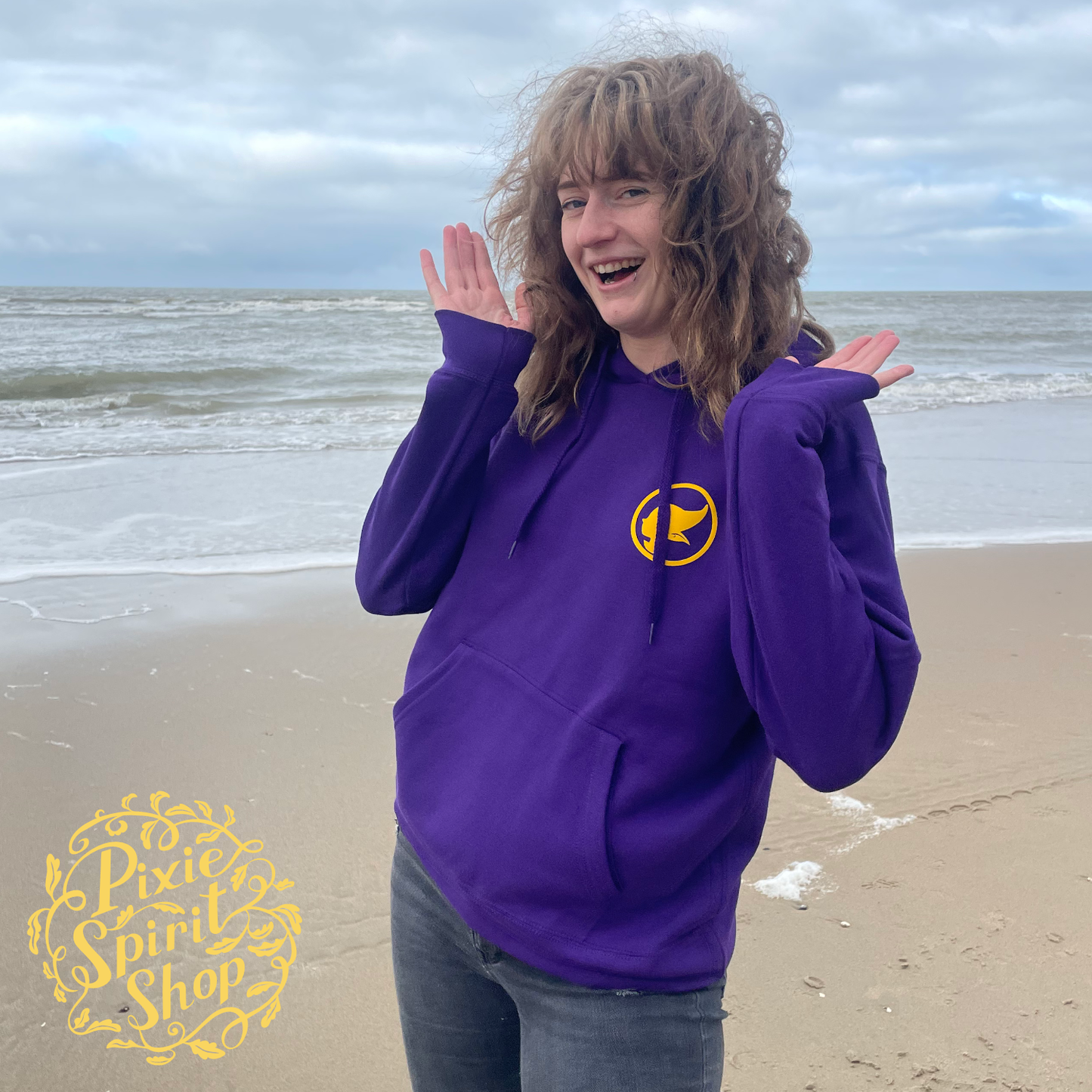 Dames Hoodie - Vliegende Pixie