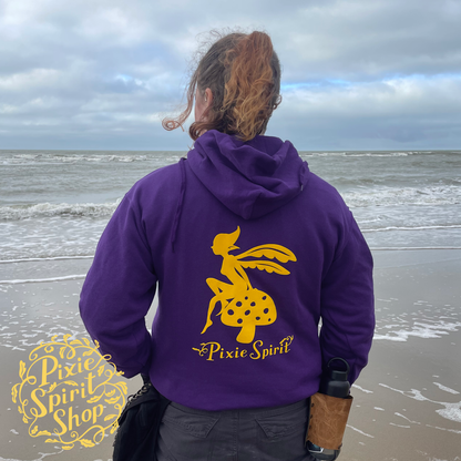 Dames Hoodie - Pixie op Paddestoel