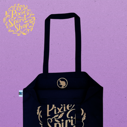 Schoudertas -  Pixie Spirit Logo Glitter goud